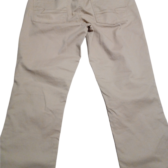 NWT American Eagle Outfitters  Khaki Artist Crop Jeans - Picture 1 of 7